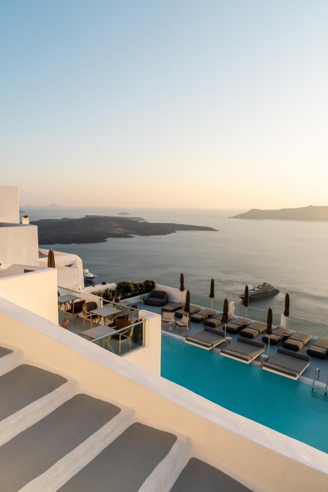 Belvedere Suites Firostefani Exteriér fotografie