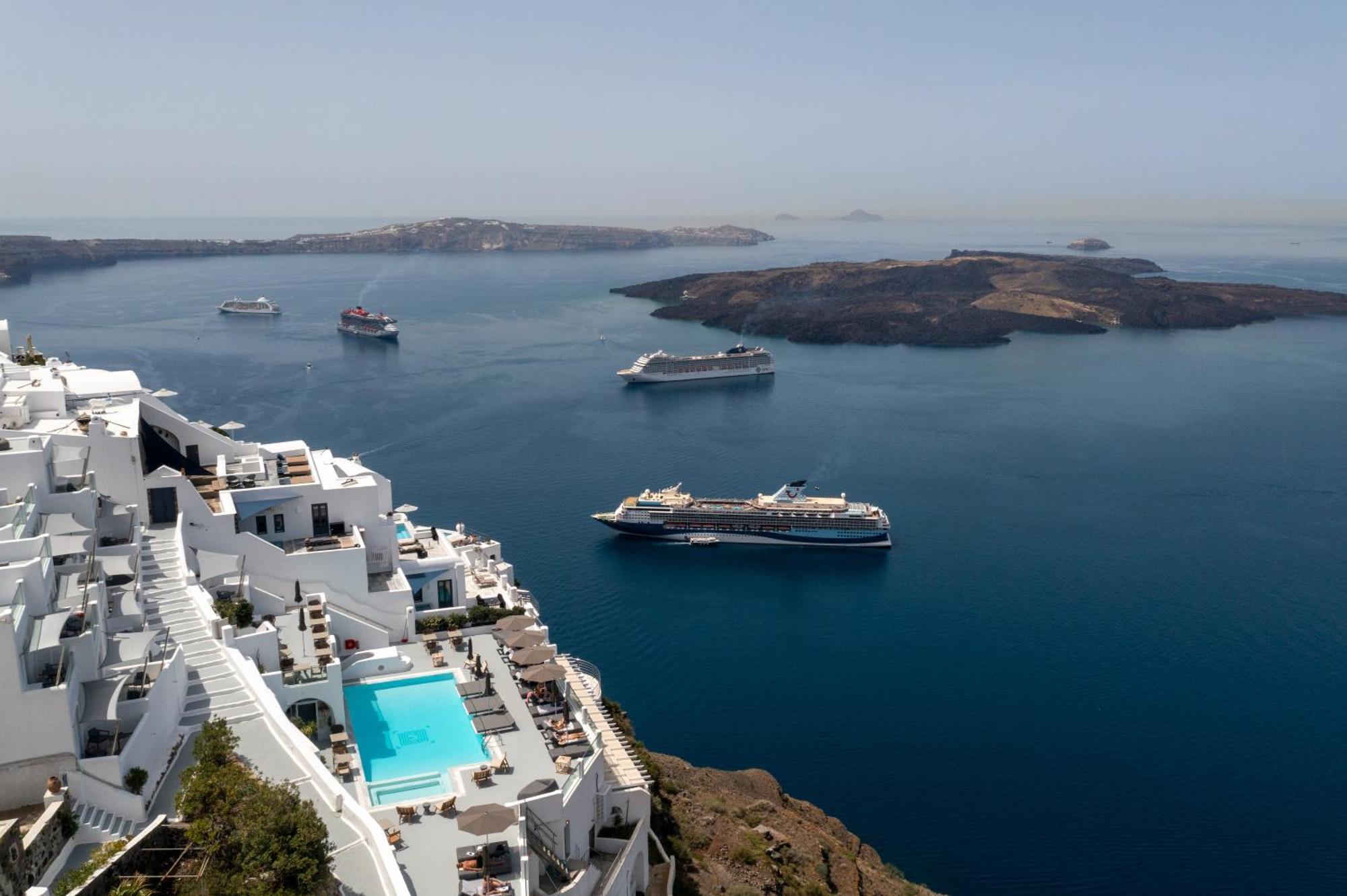 Belvedere Suites Firostefani Exteriér fotografie