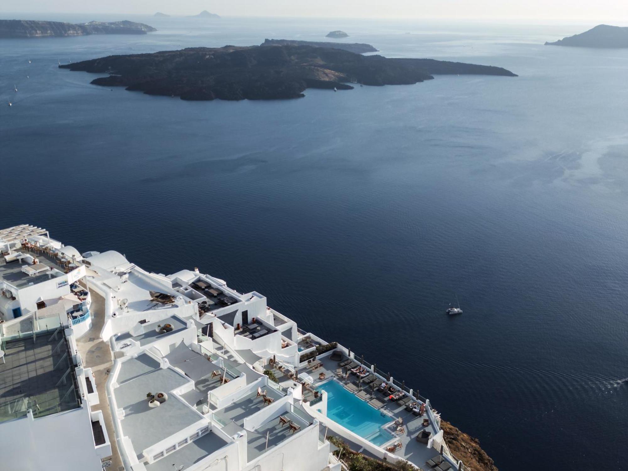 Belvedere Suites Firostefani Exteriér fotografie